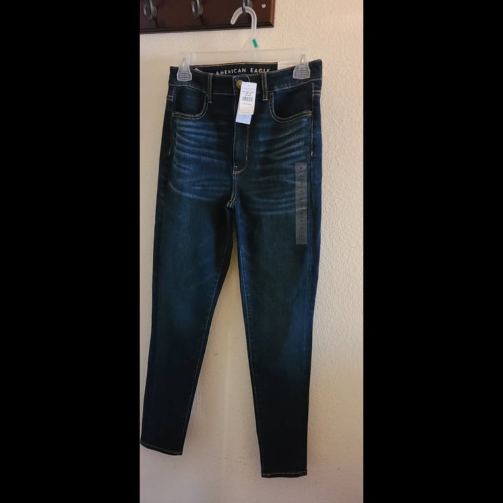 American Eagle Highest Waist jeggings